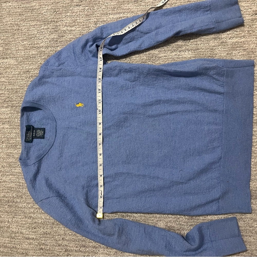 Polo by Ralph Lauren boys 12  Blue Sweater